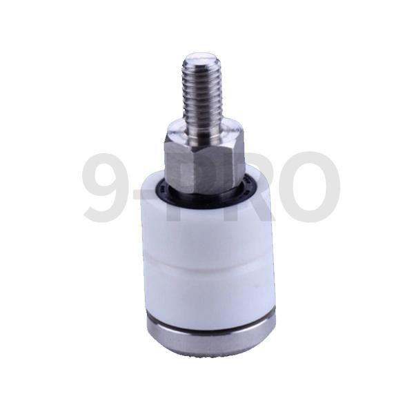 Sodick Pulley E Ceramic assembly for wire evacuation belt with 2mm groove S400C 3050131 3050105 0200506 3050047